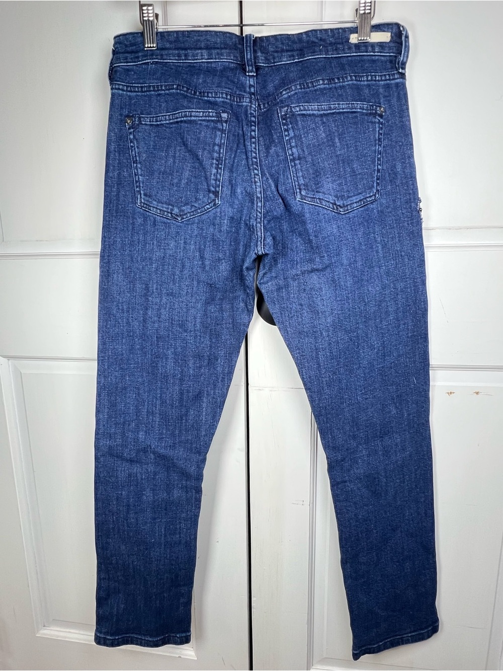 Anthropologie Pilcro and The Letterpress Sequin Slim Boyfriend Jeans Size 27 - Picture 5 of 9